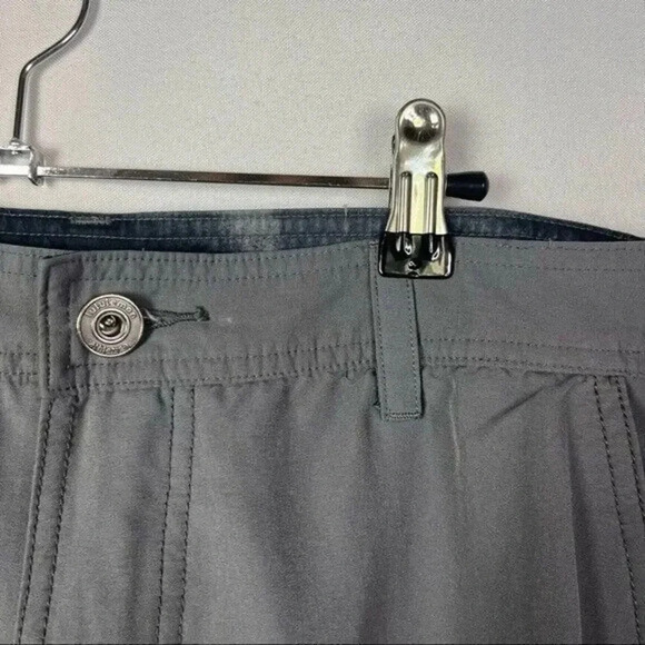 Lululemon Dark Gray Flat Front Nylon Shorts 10" 38 - Picture 5 of 5